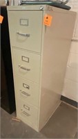 Beige file cabinet Hon Brand office use