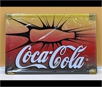 Red Coca-Cola Reproduction Tin Sign