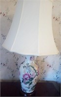 U - 30IN HAND PAINTED TABLE LAMP