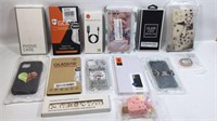 New Lot of 14 Phone Cases & Accessories