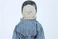 19th C. Early Penny Wooden Doll
