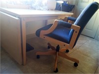 U - HOME OFFICE DESK & CHAIR (B6)