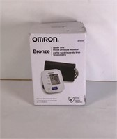 New Omron Bronze Upper Arm Blood Pressure Monitor