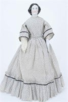 1840's China Head Doll