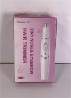 New 2-in-1 Nose & Eyebrow Hair Trimmer