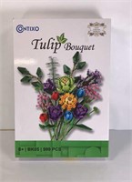 New Contixo Tulip Bouquet Building Set 999Pcs