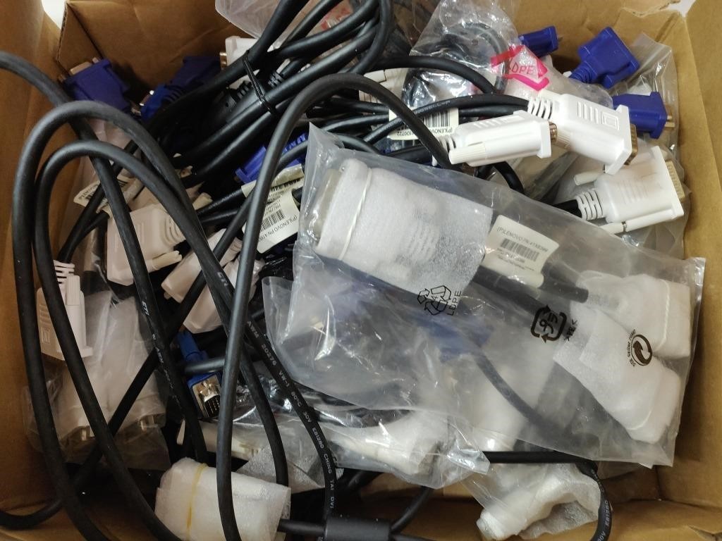 Large Box of Pin Computer Cables