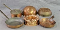 VTG Copper Bowl, Molds & More