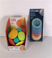 New Bright Stars Wobble Bobble Ball & Ritzy Rings