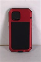 Metal Case for iPhone 13 Mini red Open Box