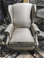 Designer style upholstered Queen Anne style