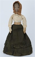Antique Printworks Style Cloth Rag Doll