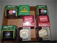 Rawlings Collector Baseballs Babe Ruth etc