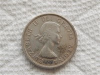 1858-1958 Canadian Silver Dollar