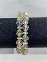 swarovski crystal wrap bracelet