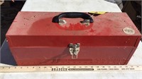 (2) TOOL BOXES WITH ASSORTED HAND TOOLS