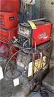 LINCOLN POWER MIG 140C WELDER WITH CART