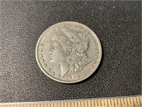 1884 O Morgan silver dollar coin