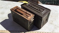 CHAINSAW REPAIR TOOLS & VINTAGE AMMO CANS