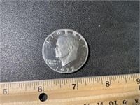 1972 Eisenhower dollar coin