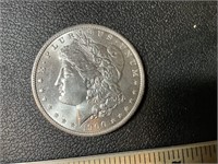 1900 Morgan O silver dollar coin