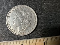 1900 O Morgan silver dollar coin