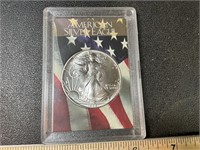 1986 walking liberty silver round, American