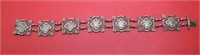Art Deco Chinese silver filigree bracelet,