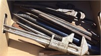 PIPE WRENCHES, CHISELS  & FILES