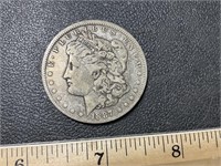 1887 O Morgan Silver dollar