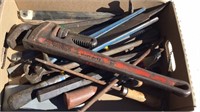 PIPE WRENCH, FILES, SAW BLADES & MORE