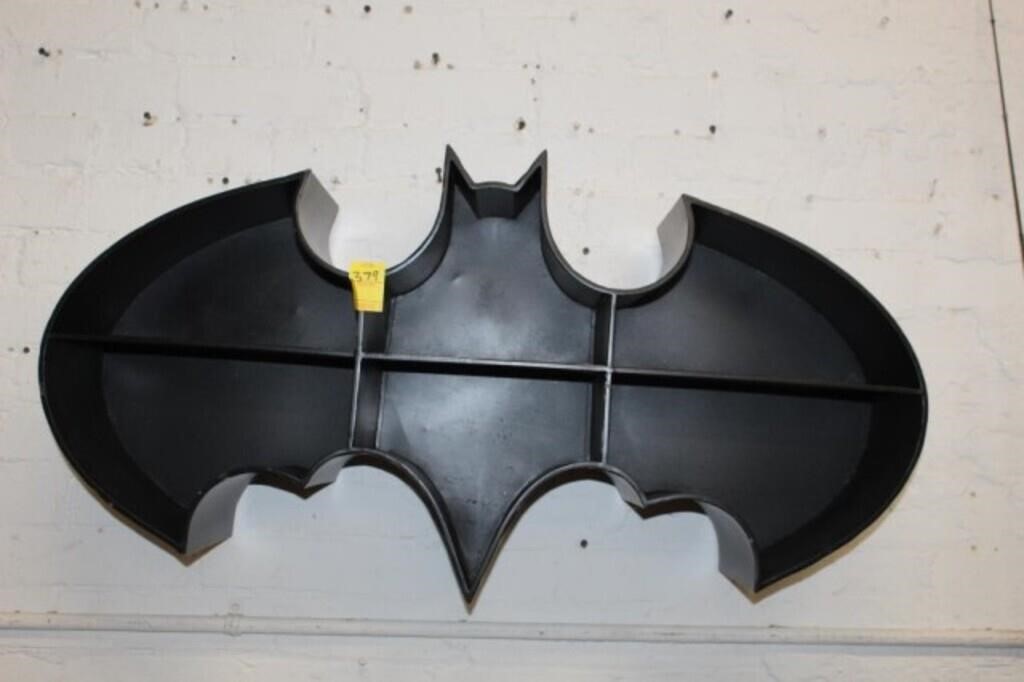 Pottery Barn Batman metal wall shelf – 36x18x8
