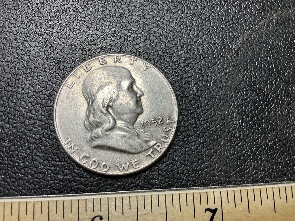 Franklin half dollar coin