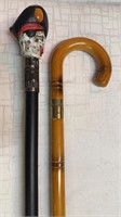 Pirate Skull Cane Sword & Other Sword Cane