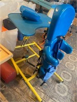 Mobile special needs system with desk top