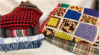 Handmade Afghan Quilt & Throw & Others