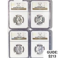 Mixed Dates Washington Silver Quarter NGC