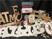 CRAFTING WOODEN LETTERS+THE CINCH & MORE
