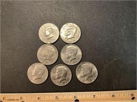 Assorted 80’s and 90’s Kennedy half dollars