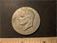 1977 Eisenhower dollar coin