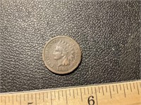 1880 Indian head penny