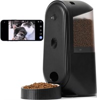 FUKUMARU Auto Pet Feeder with 480P Camera