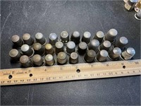 28 thimbles size 8 or larger