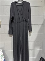 ($79) Women’s glittery black jumpsuit , XL