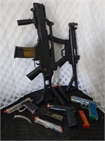 Assortment of Air Soft Guns and parts