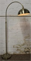 Floor Lamp with brushed metal finish