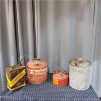 YD 4Pc Metal Fuel cans