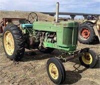 JD 70 Tractor, 15.5-38 new tires on rear, PTO, gas