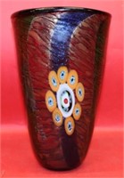 Murano Vase 11" x 7.5"