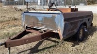 Pickup Box Fuel Trailer, plus propane tank